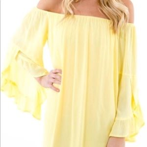 Karlie off the shoulder dress!  BRAND NEW